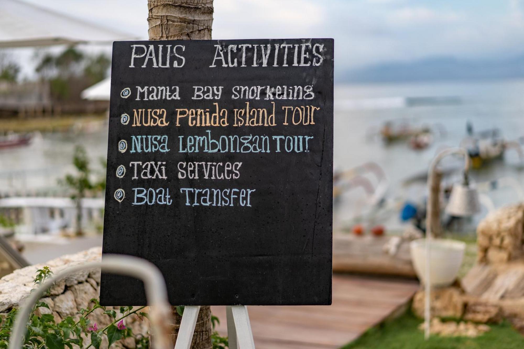 Paus Putih Hotel Lembongan Exteriör bild