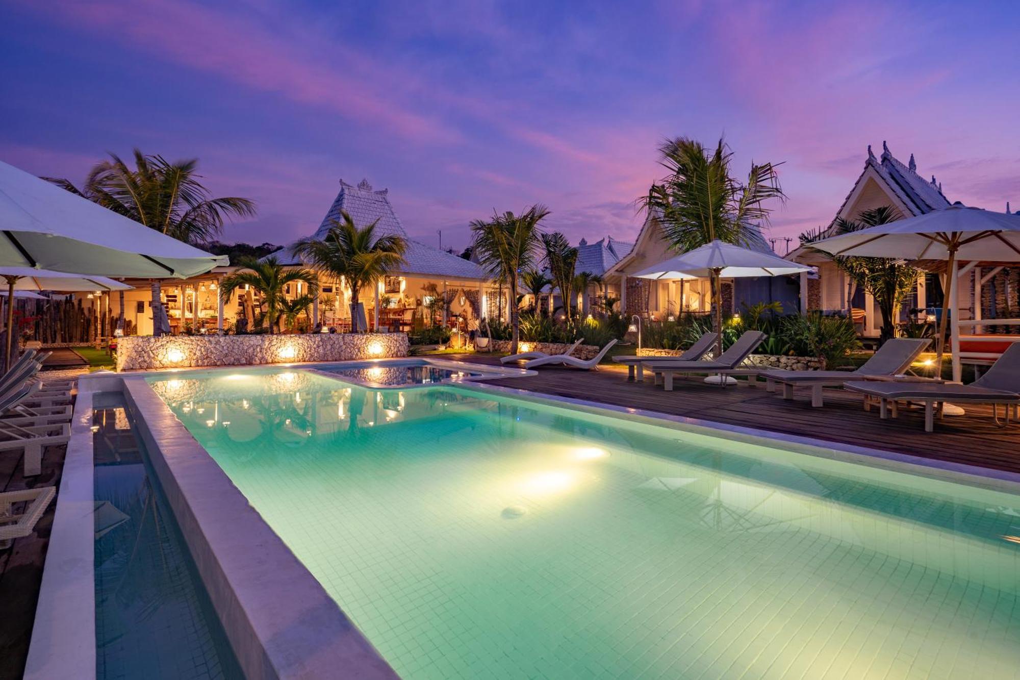 Paus Putih Hotel Lembongan Exteriör bild
